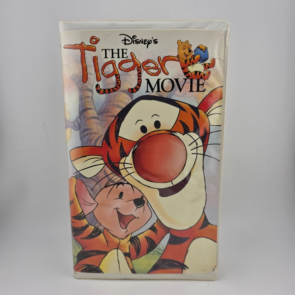 Disney The Tigger Movie VHS Pre-Owned Damaged Clamshell Inserts Included